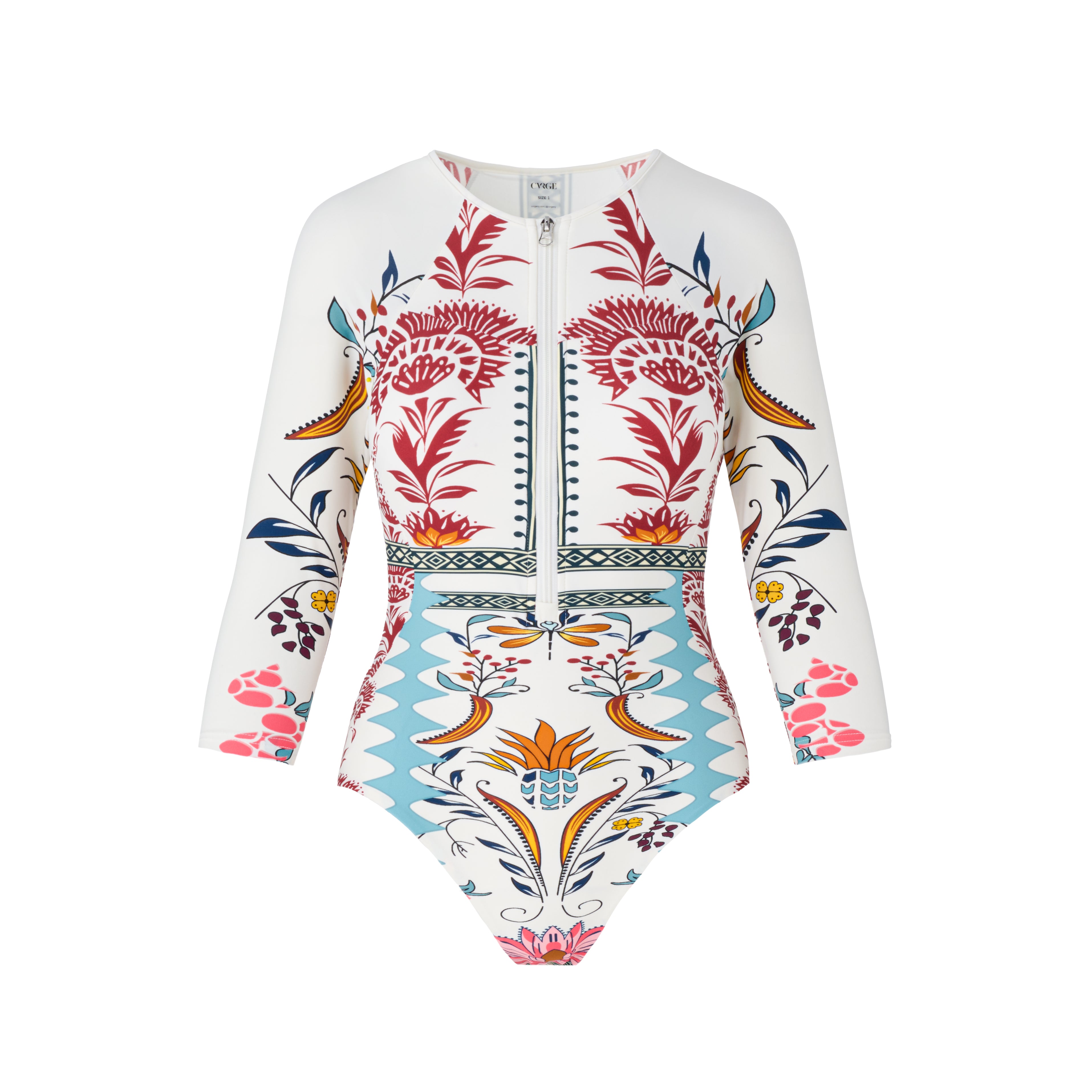 The Rio Zip Front Bodysuit