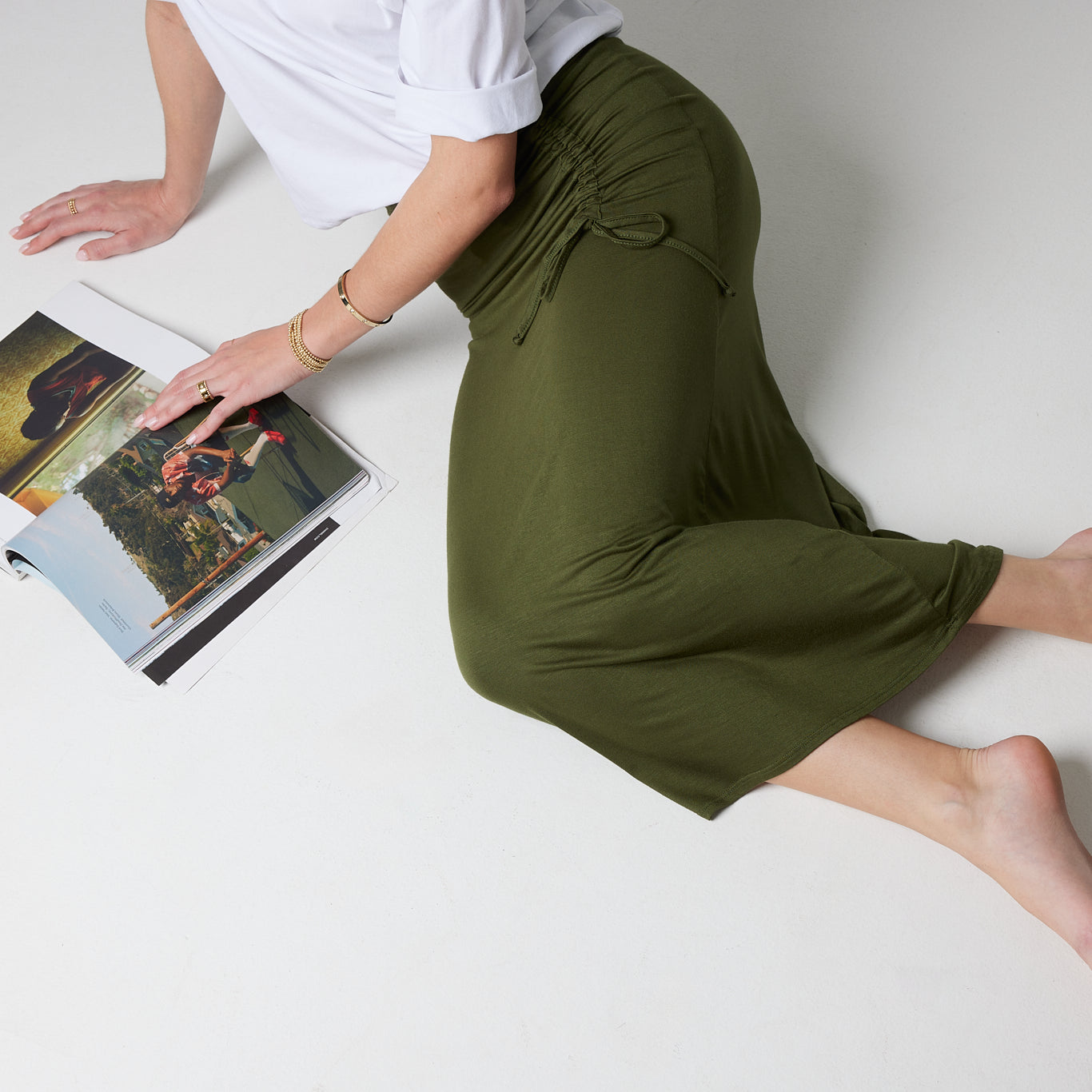 The Scrunchy Skirt